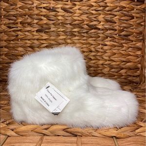 UGG Amary Faux Fur Slipper Booties.